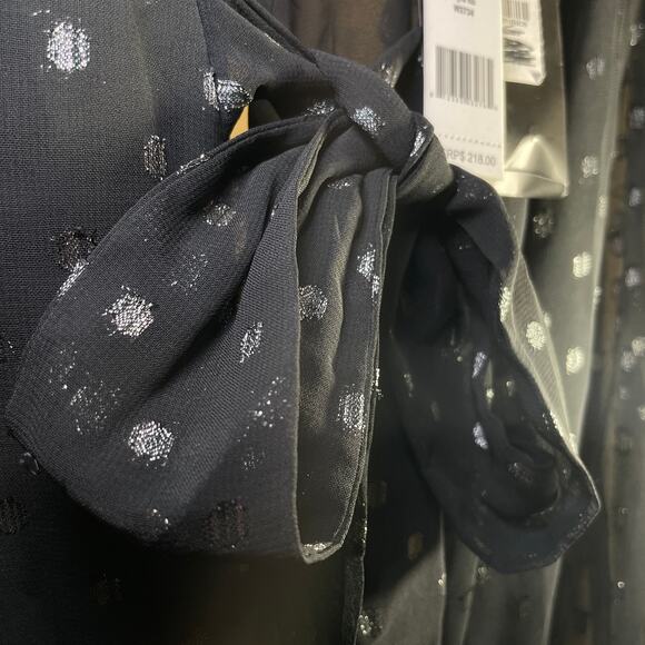 NWT Walter Baker Emory Jumpsuit - Women S - Black and Silver - Picture 10 of 10